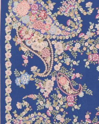 Diane Floral Print Silk Scarf