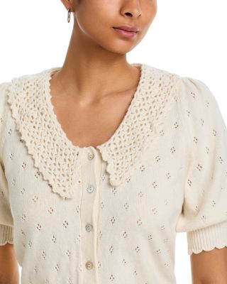 Mindy Pointelle Cardigan