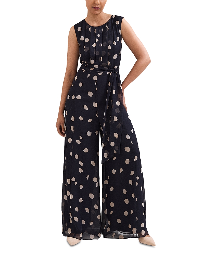 Phase Eight Petites Maxine Spot Jumpsuit
