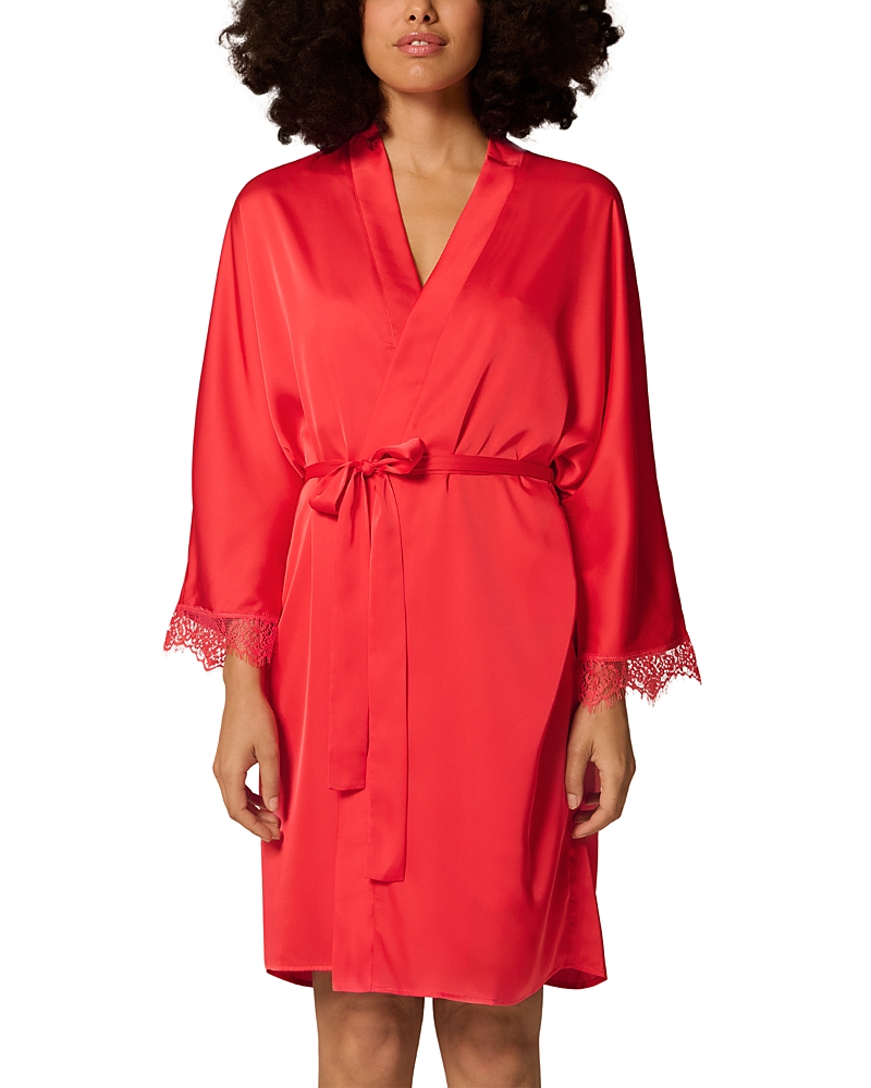Simone Perele Satin Secrets Kimono Robe