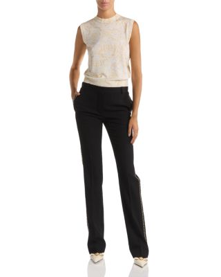 Barocco Printed Silk Top