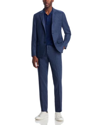 Mayer Linen & Wool Slim Fit Suit Pants