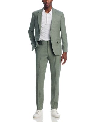 Mayer Linen & Wool Slim Fit Suit Pants