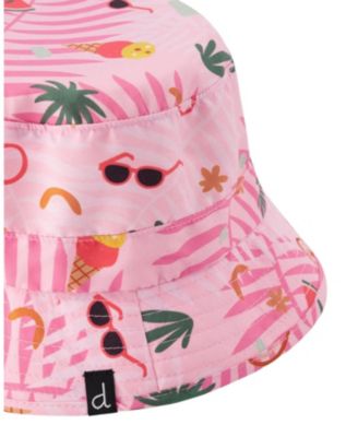 Girls' Wide Brim Beach Print Beach Hat - Baby