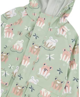 Girls' Polyurethane Frog Rain Jacket - Little Kid, Big Kid