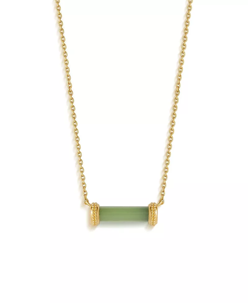 Karma and Luck Harmonious Path Jade Necklace