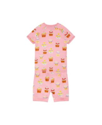  Girls' Organic Cotton Cupcake Two-Piece Pyjama Set - Big Kid