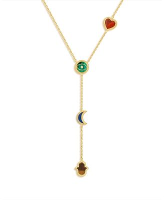Celestial Wisdom Multi-Symbol Necklace
