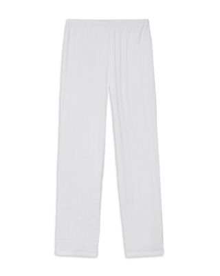 Pointelle Knit Pants