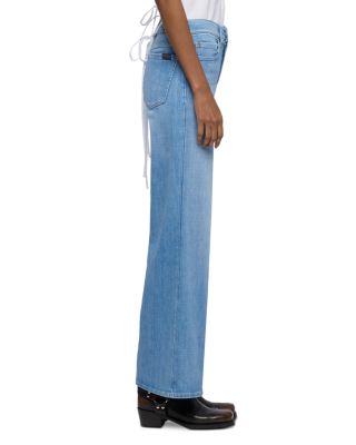 Lotta High Rise Ankle Jeans in Glisten