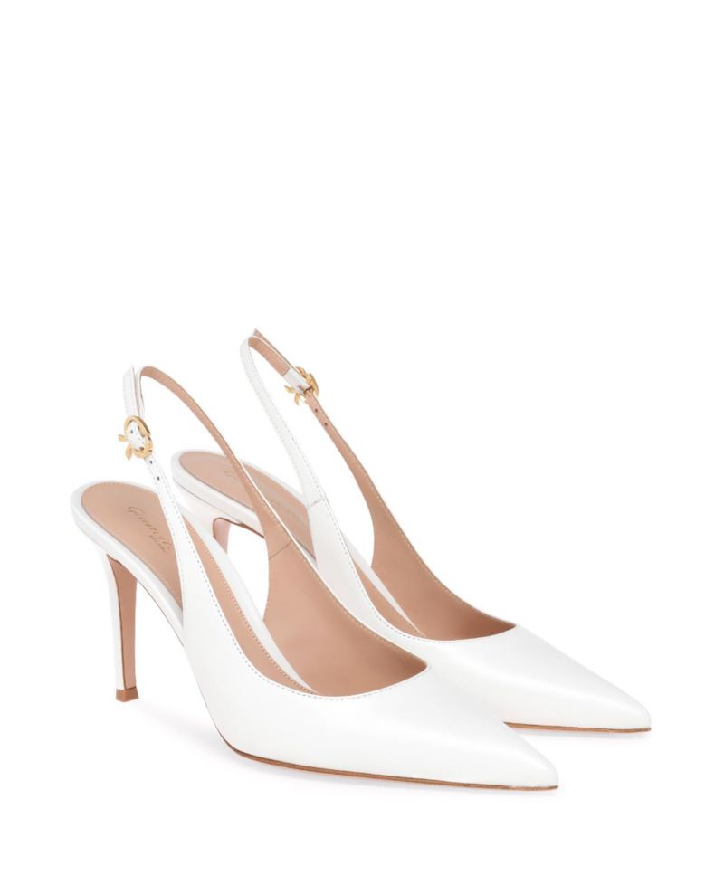 Gianvito Rossi Ribbon Sling 85 Slingback Pumps