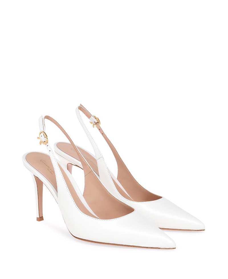 Gianvito Rossi Women's Ribbon Sling 85 Slingback Pumps