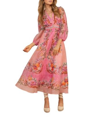  Frida Organza Maxi Dress