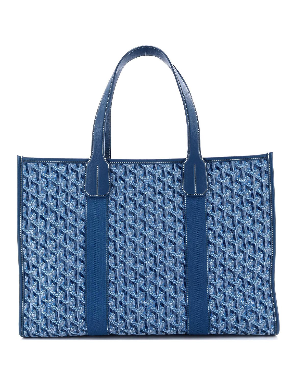 Pre-Owned Goyard Mm Villette Tote Coated Canvas