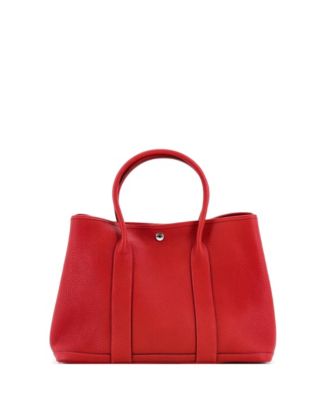 36 Garden Party Tote Leather