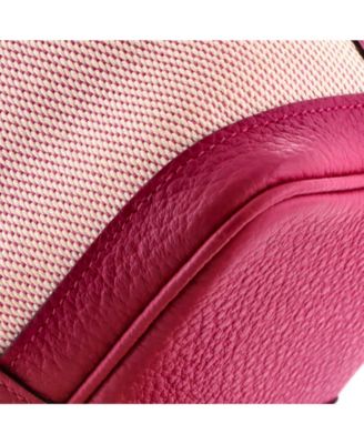 30 Garden Party Tote Toile and Leather