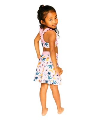 Girls' Fruits Beach Skirt Cover-Up - Little Kid