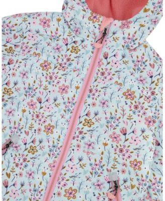 Girls' Two-Piece Mid-Season Mini Flower Outerwear Set - Big Kid