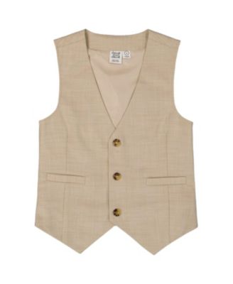 Boys' Sleveless Elegant V-Neck Vest - Little Kid, Big Kid