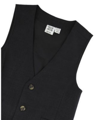 Boys' Sleveless Elegant V-Neck Vest - Little Kid, Big Kid