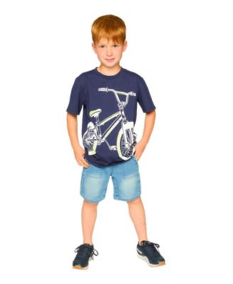 Boys' Organic Cotton Jersey Bike T-Shirt - Little Kid, Big Kid