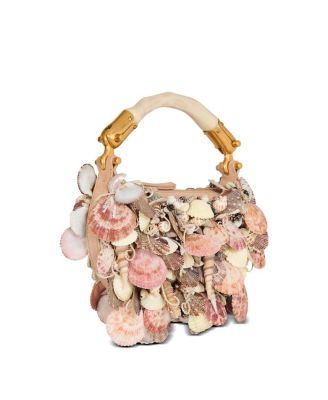  Ebene Mini Bag with Embroidered Shells