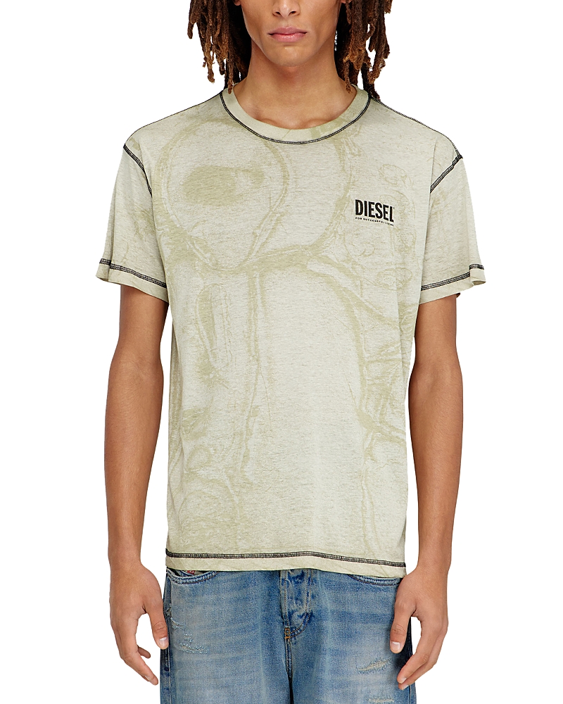Diesel Regular Fit Logo T-Shirt