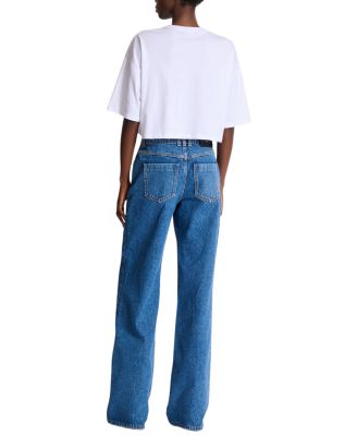  T-Shirt with Balmain Plage Print