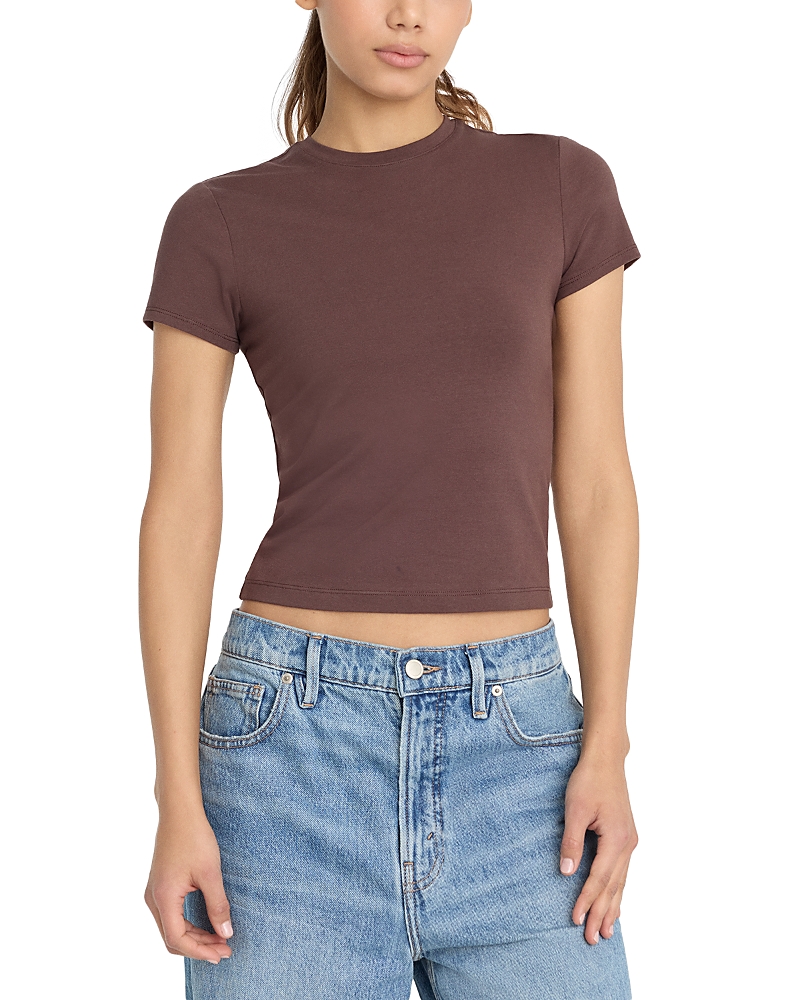 Good American Cropped Baby Tee
