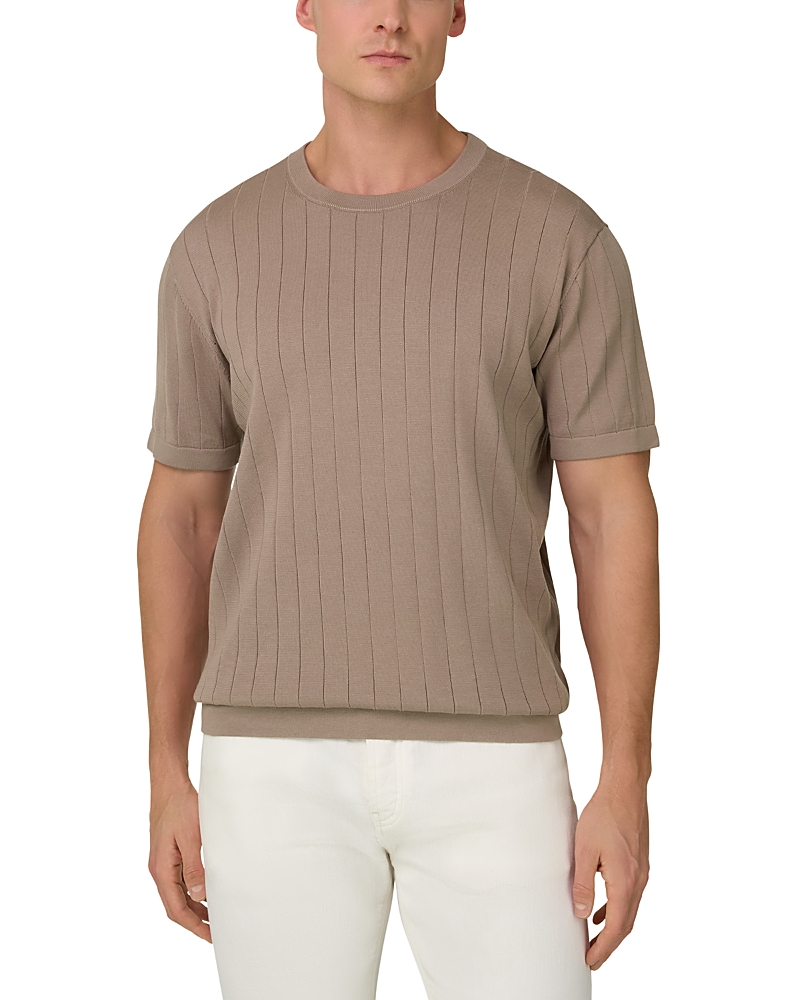 Boggi Milano Cotton Silk Crewneck T-Shirt