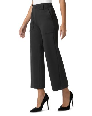Cropped Wide Leg Pants