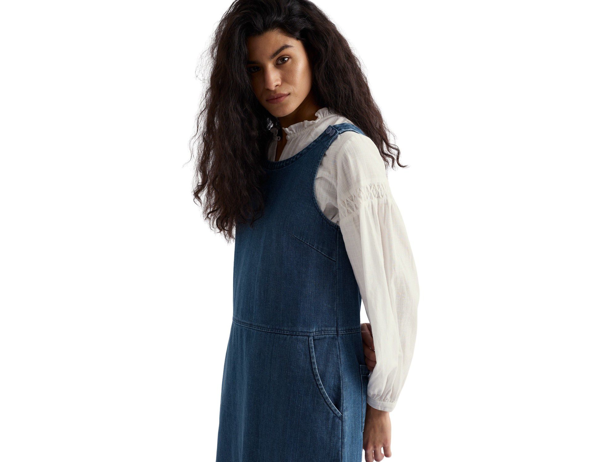 Women's Salt Weave Pinafore — Image 3