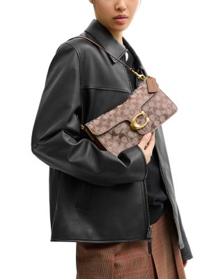 Tabby 26 Crystal Signature Jacquard Shoulder Bag