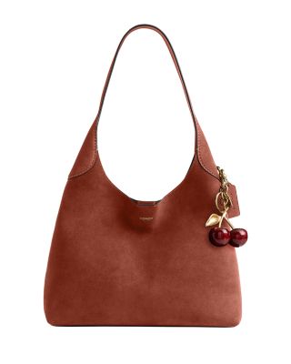 Brooklyn 34 Suede Shoulder Bag
