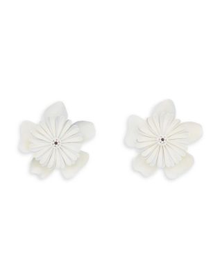 Bloom Stud Earrings, 2.4" diameter
