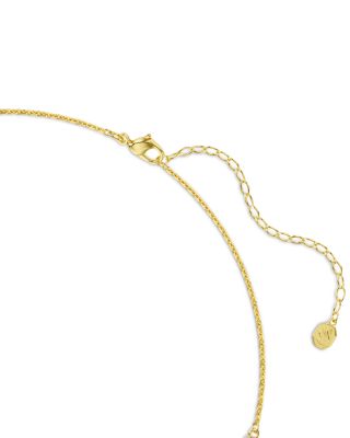 Gema Mixed Crystal Collar Necklace, 14.87-17.75"