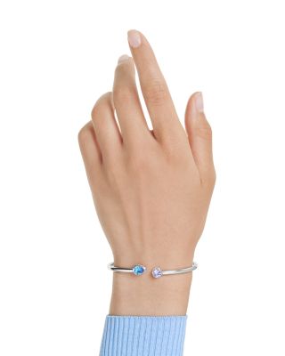 Chroma Crystal Flexible Bangle Bracelet