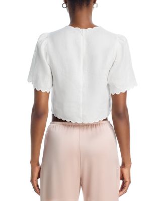 Roses Cropped Blouse