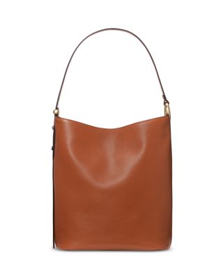 Halo Large Leather Bucket Bag