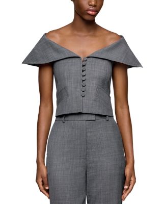 Off-the-Shoulder Vest Top