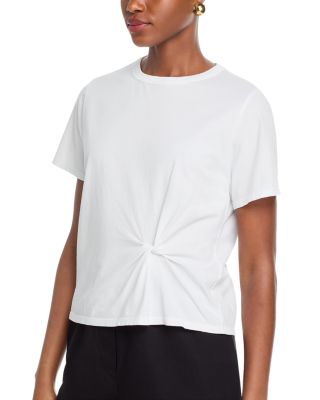 Rhou Short Sleeve Knot Front Tee