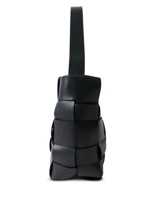 Large Woven Leather Tote