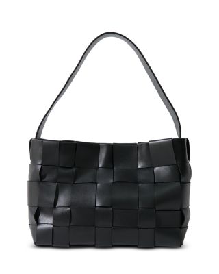 Large Woven Leather Tote