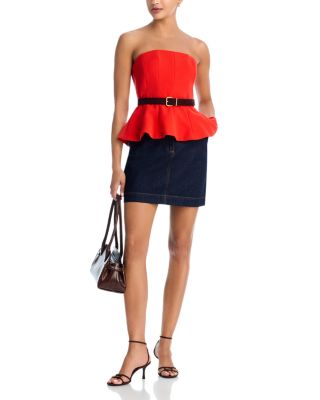 Panel Strapless Top - Exclusive