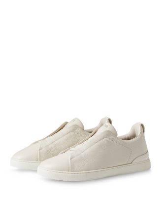 ZEGNA Deerskin Triple Stitch™ Sneakers | Bloomingdale display picture 3