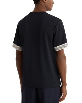 Textured Tape Cuff T-Shirt