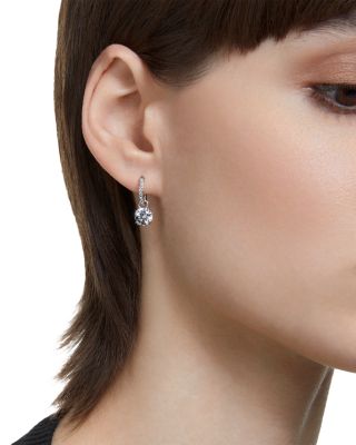 Stilla Crystal & Cubic Zirconia Charm Hoop Earrings