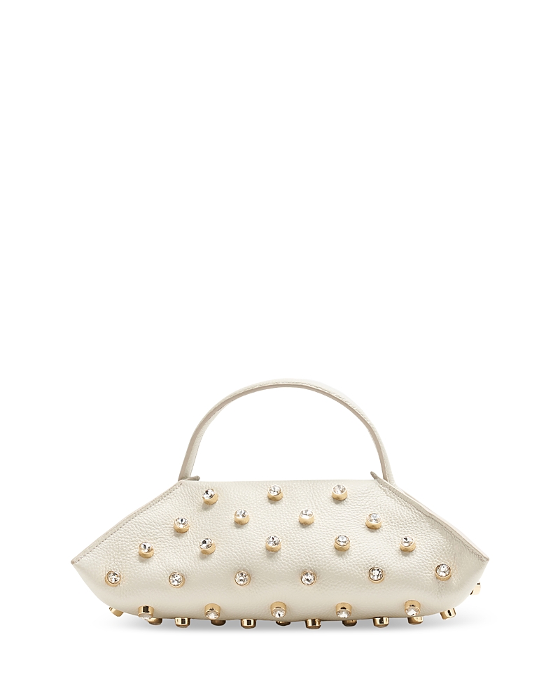 Altuzarra Origami Mini Crystal Studded Leather Handbag