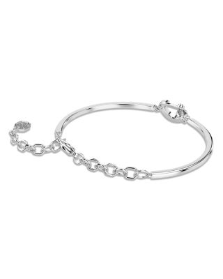 Symbolica Crystal & Cubic Zirconia Horseshoe Bangle Bracelet