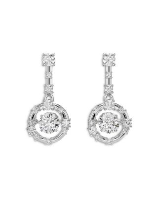 Constella Dancing Stone Drop Earrings